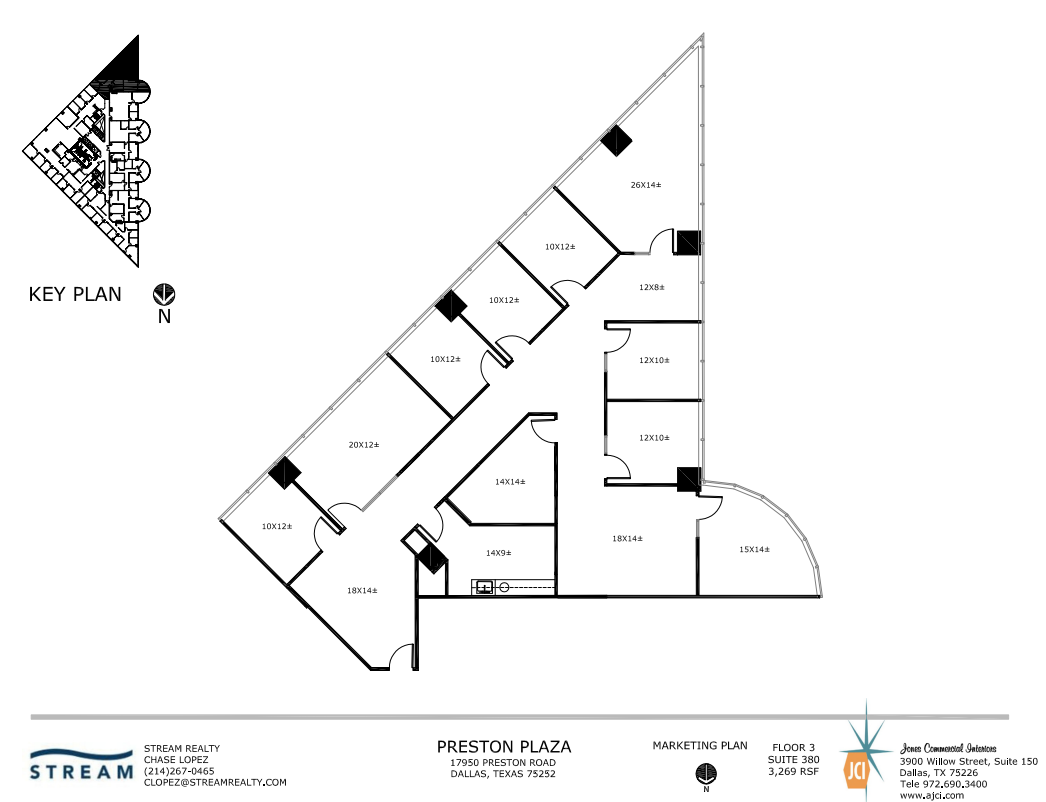 17950 Preston Rd, Dallas, TX for sale Floor Plan- Image 1 of 1