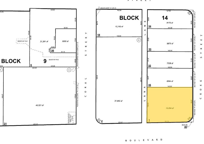 724-730 Ala Moana Blvd, Honolulu, HI for lease - Plat Map - Image 2 of 5