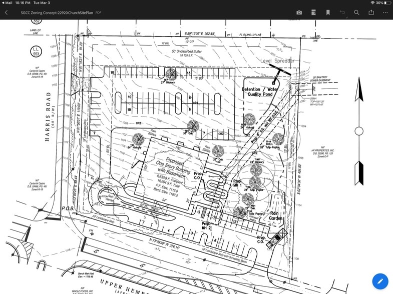 1200 Upper Hembree Rd, Roswell, GA for sale - Site Plan - Image 2 of 2