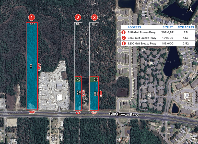 6196 Gulf Breeze Pkwy, Gulf Breeze, FL for sale - Building Photo - Image 2 of 2