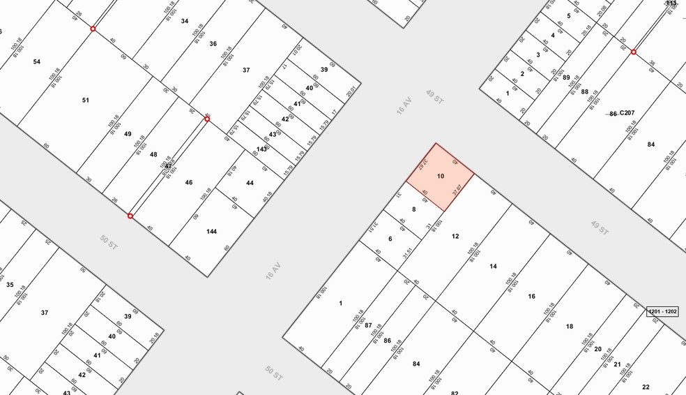 4901 16th Ave, Brooklyn, NY for sale - Plat Map - Image 2 of 2