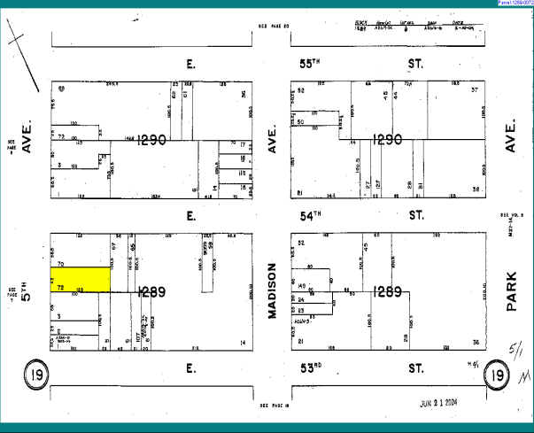 681 Fifth Ave, New York, NY for lease - Plat Map - Image 2 of 10