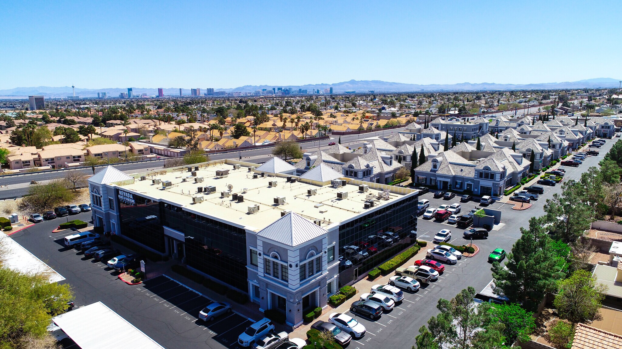 401 N Buffalo Dr, Las Vegas, NV for lease Aerial- Image 1 of 8