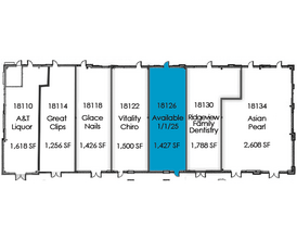 18110-18134 W 119th St, Olathe, KS for lease Floor Plan- Image 1 of 1