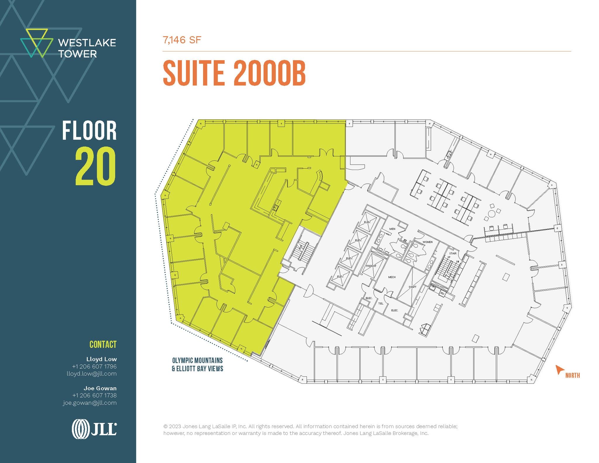 1601 5th Ave, Seattle, WA for lease Floor Plan- Image 1 of 2