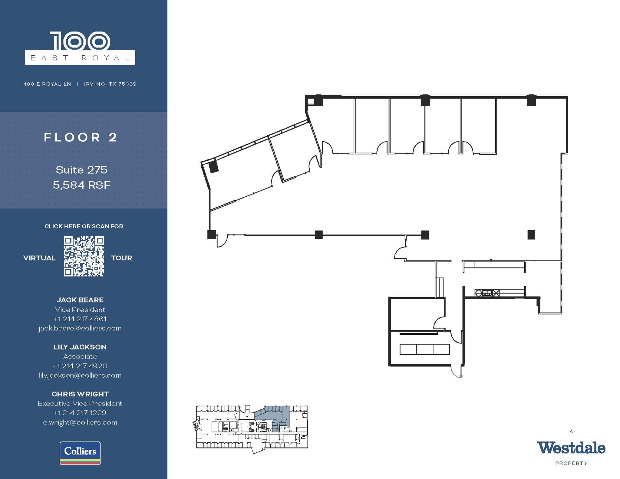 100 E Royal Ln, Irving, TX for lease Floor Plan- Image 1 of 1