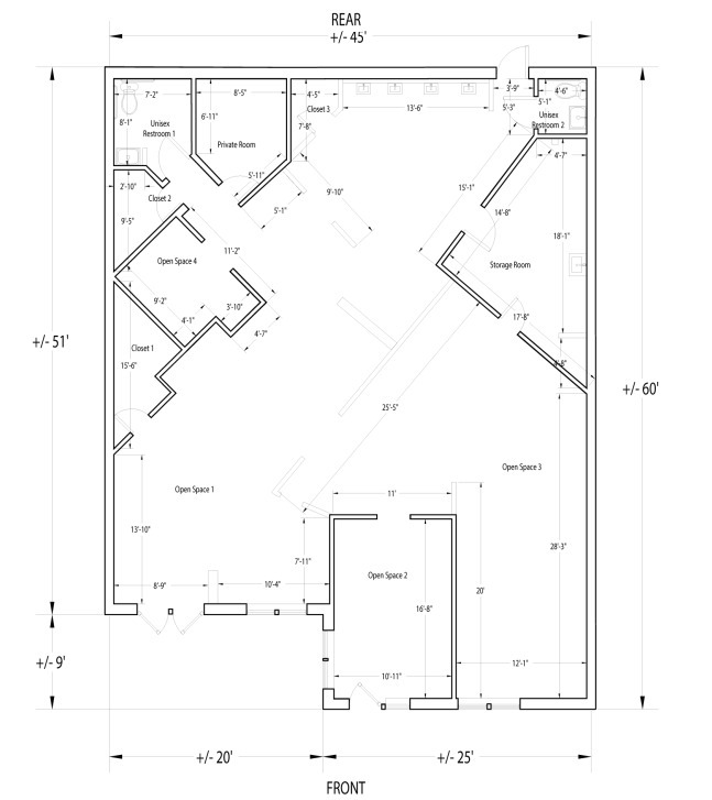 1600 Perrineville Rd, Cranbury, NJ for lease Floor Plan- Image 1 of 1