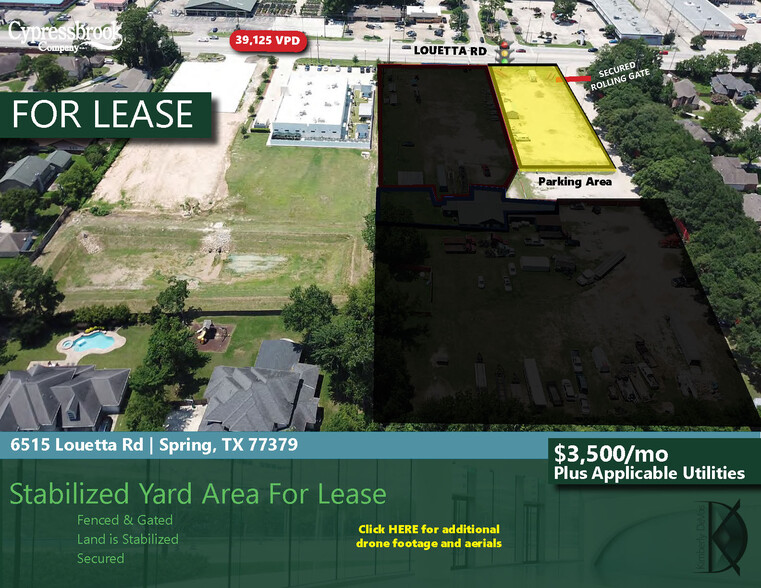 6515 Louetta Rd, Spring, TX for lease - Building Photo - Image 1 of 4