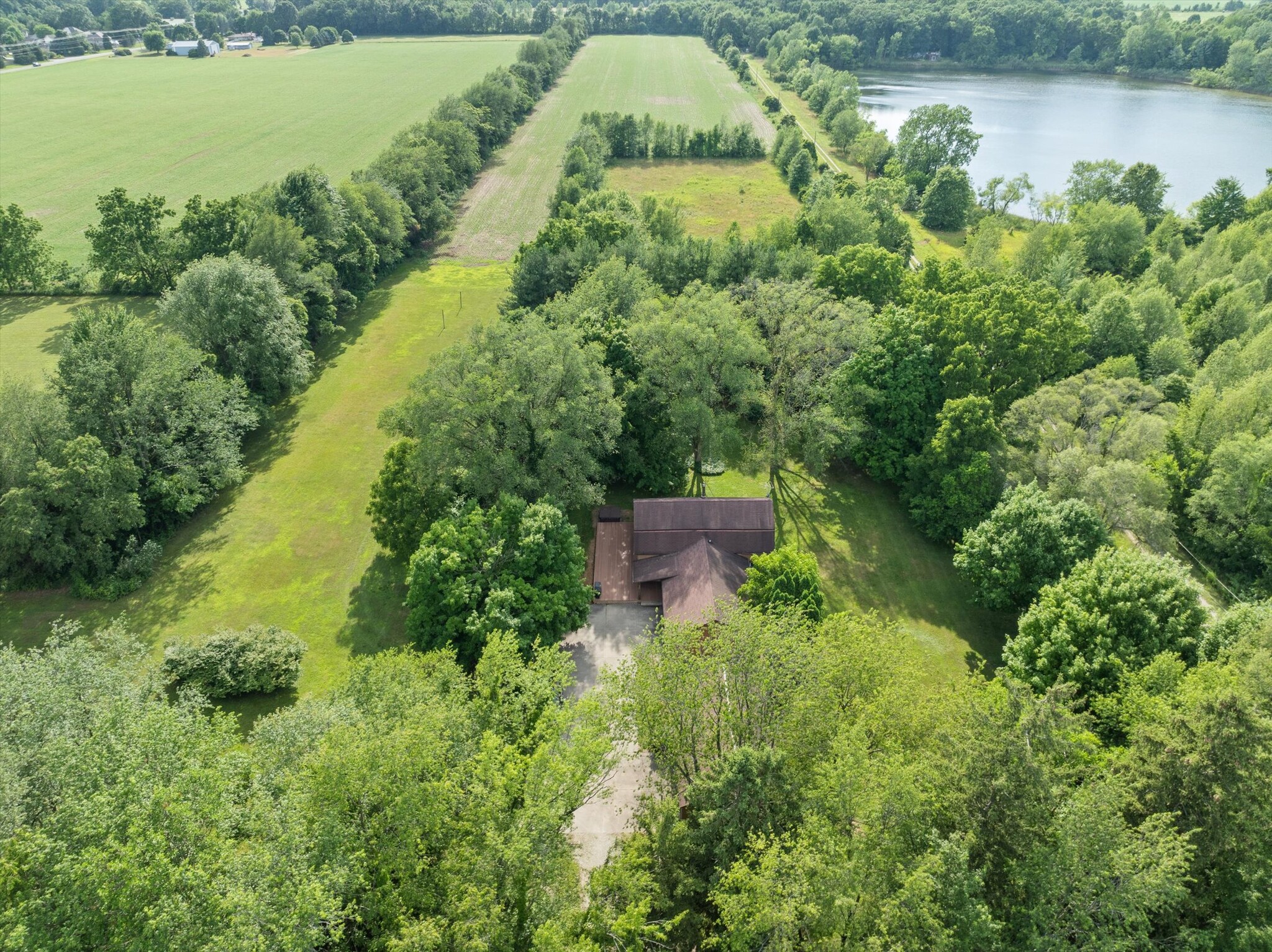 52701 Ash Rd, Granger, IN for sale Aerial- Image 1 of 7