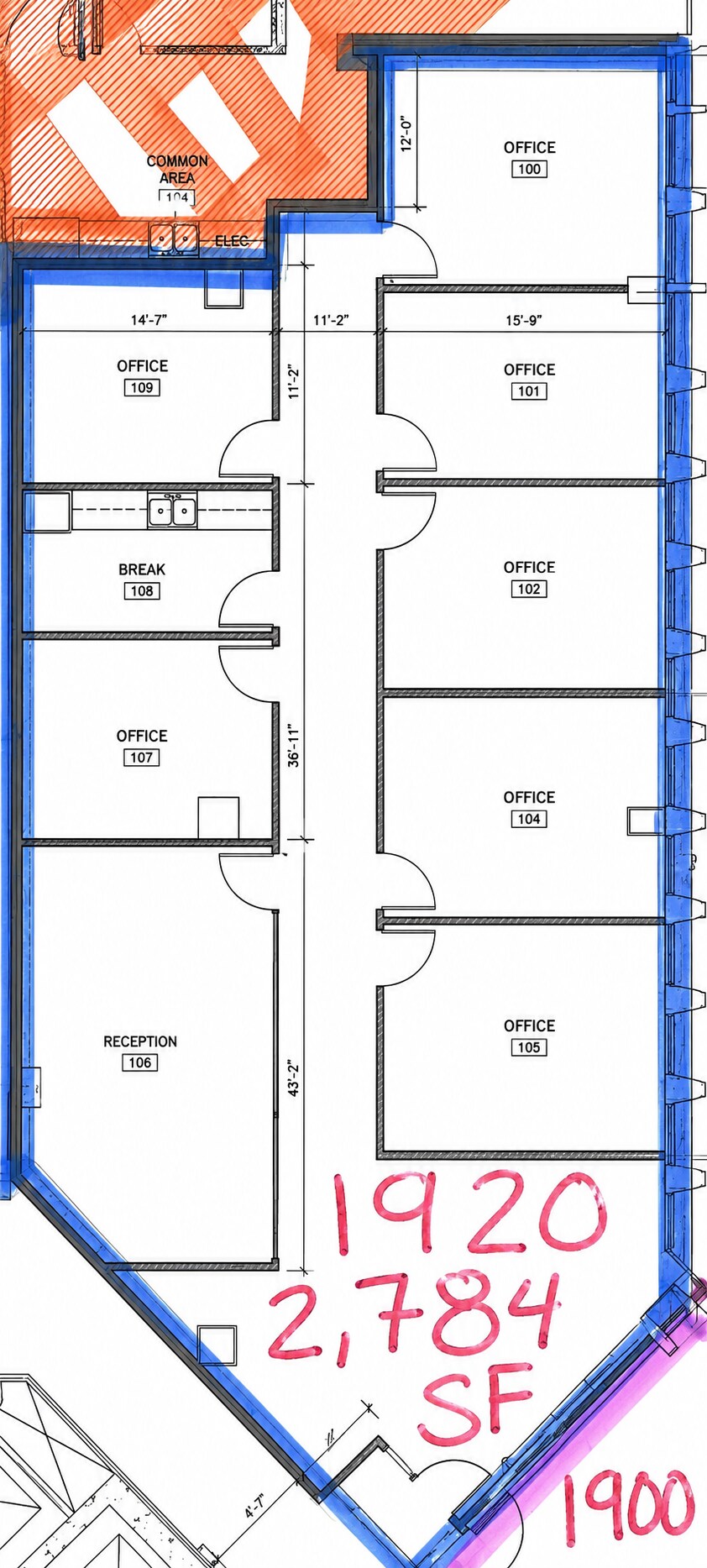 2600 N Central Ave, Phoenix, AZ for lease Interior Photo- Image 1 of 2