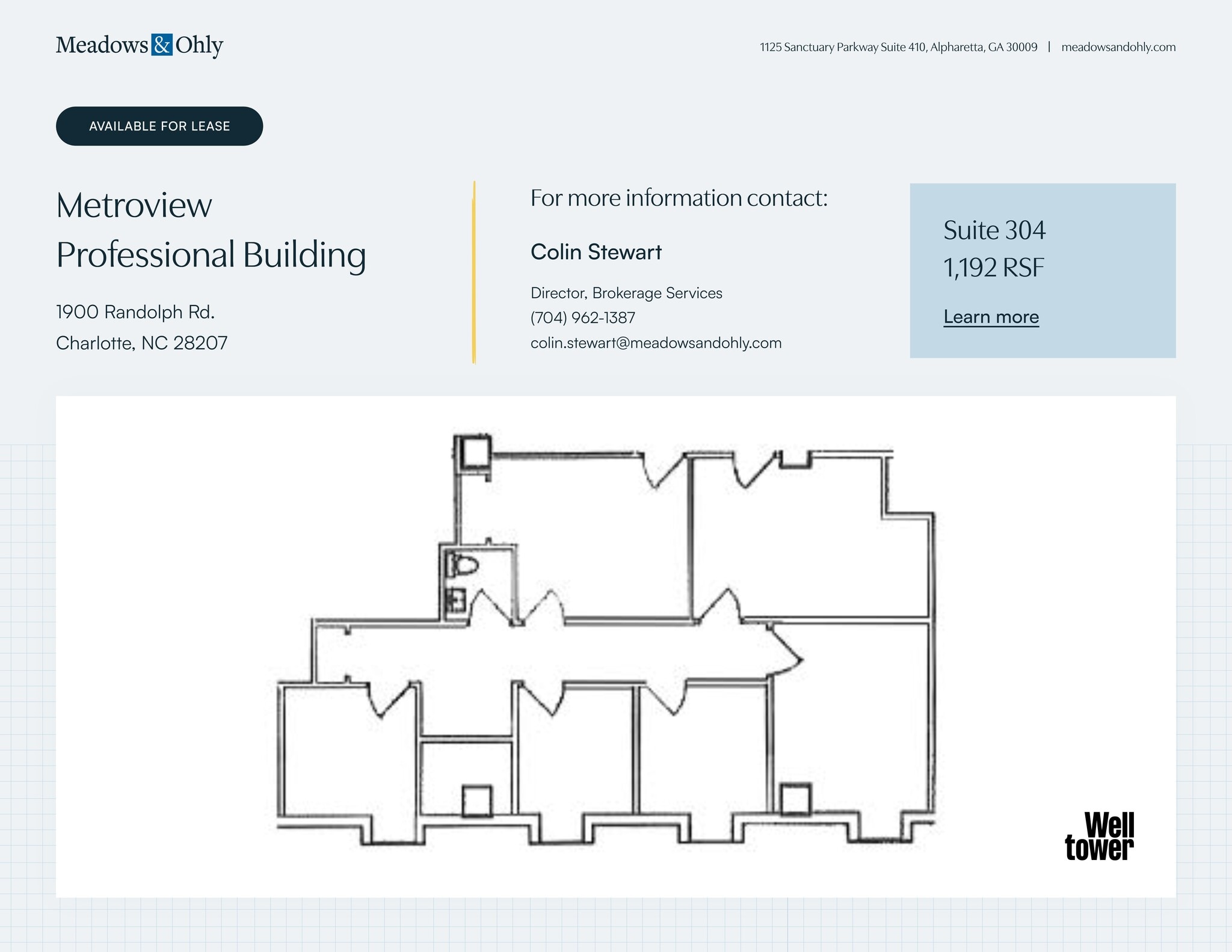 1900 Randolph Rd, Charlotte, NC for lease Site Plan- Image 1 of 2
