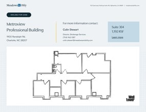 1900 Randolph Rd, Charlotte, NC for lease Site Plan- Image 1 of 2