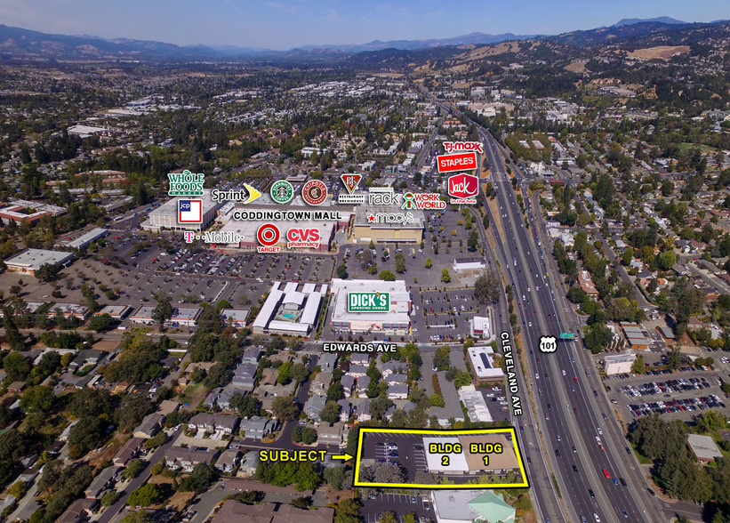 1901 Cleveland Ave, Santa Rosa, CA 95401 - 101 Freeway Visibility ...