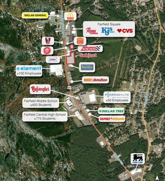 US HWY 321, Winnsboro, SC for sale - Primary Photo - Image 1 of 1
