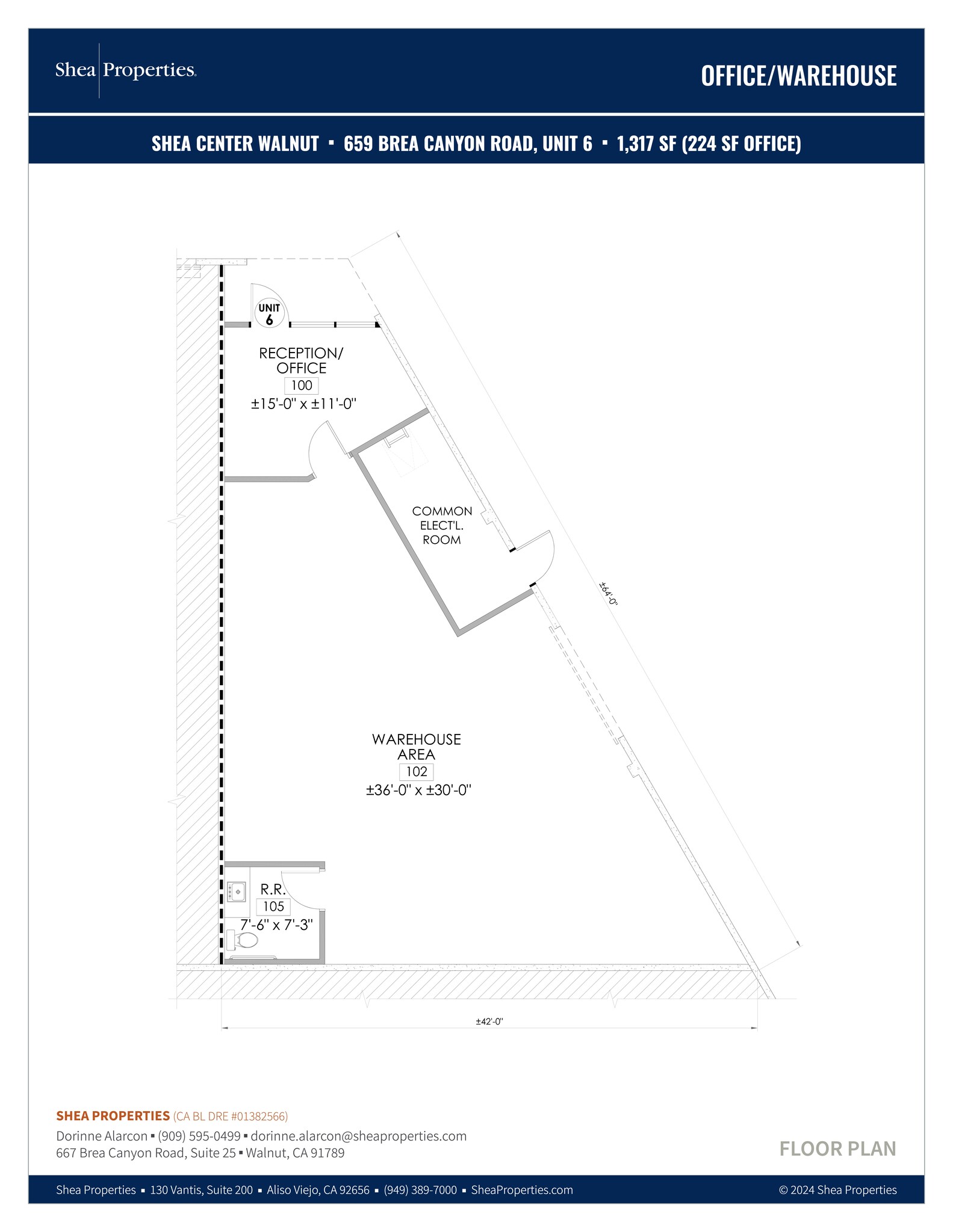 657-727 Brea Canyon Rd, Walnut, CA for lease Site Plan- Image 1 of 1