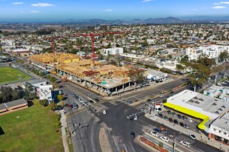 4247 Park Blvd, San Diego, CA - aerial  map view