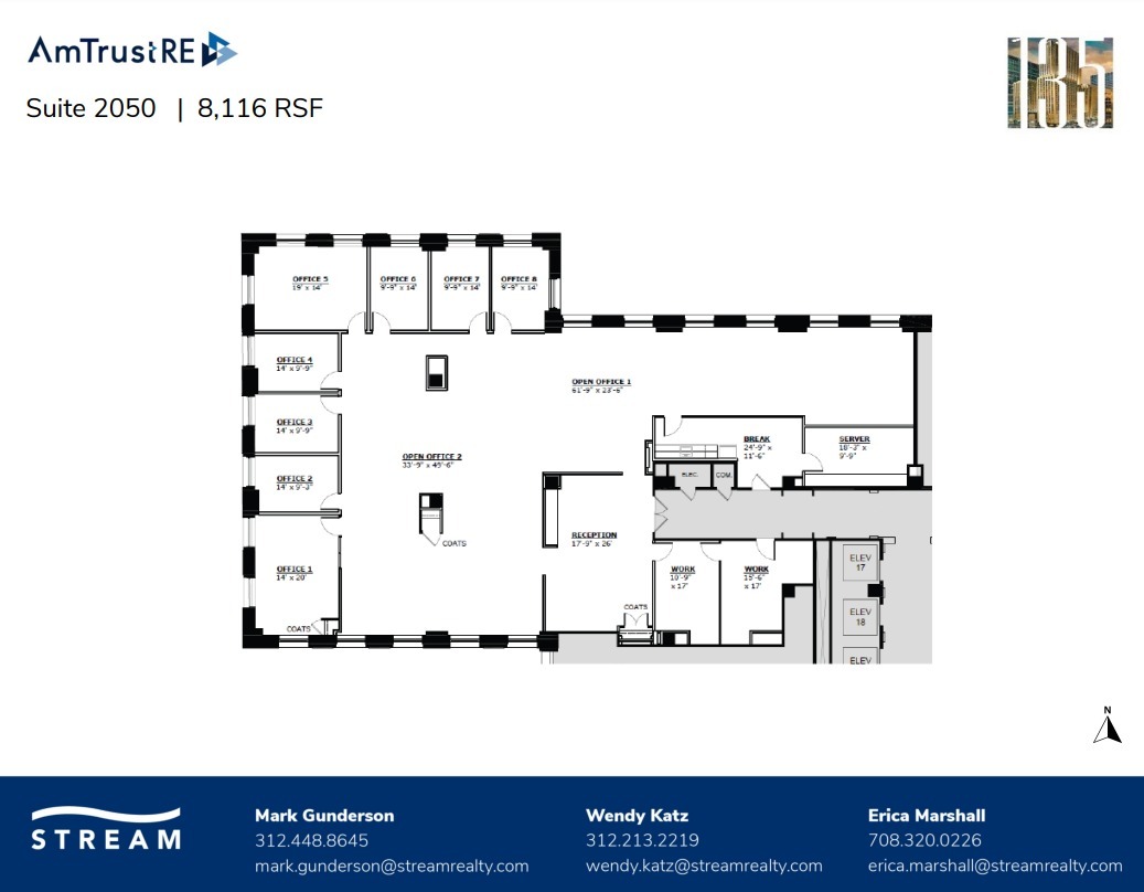 135 S LaSalle St, Chicago, IL for lease Floor Plan- Image 1 of 1