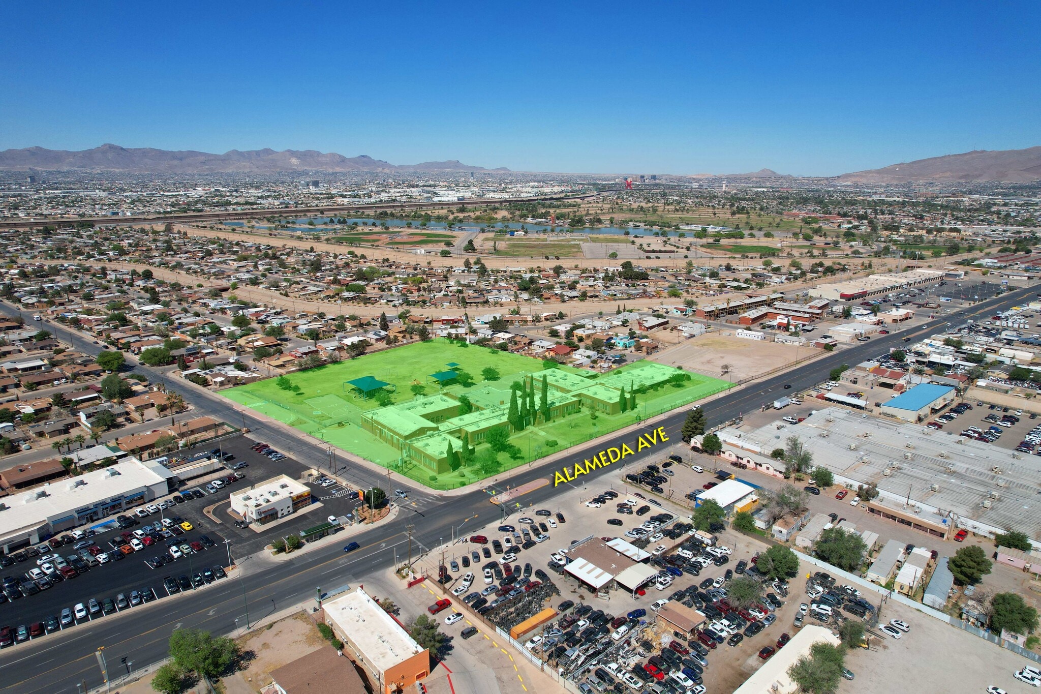 7090 Alameda Ave, El Paso, TX for lease Building Photo- Image 1 of 15