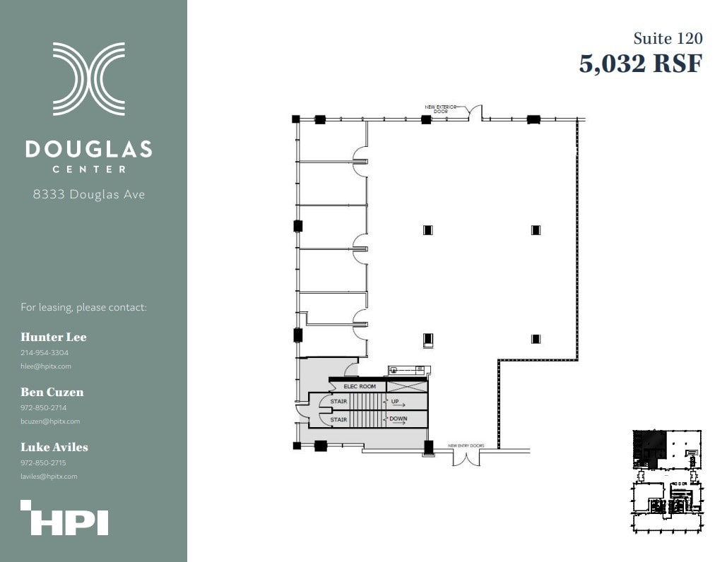 8333 Douglas Ave, Dallas, TX for lease Floor Plan- Image 1 of 1
