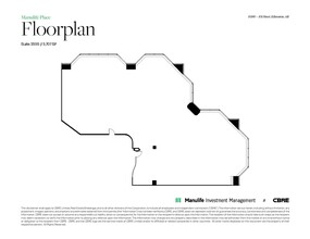 10180 101 St NW, Edmonton, AB for lease Floor Plan- Image 1 of 1