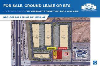 More details for NEC Loop 202 & Elliot Rd, Mesa, AZ - Land for Lease