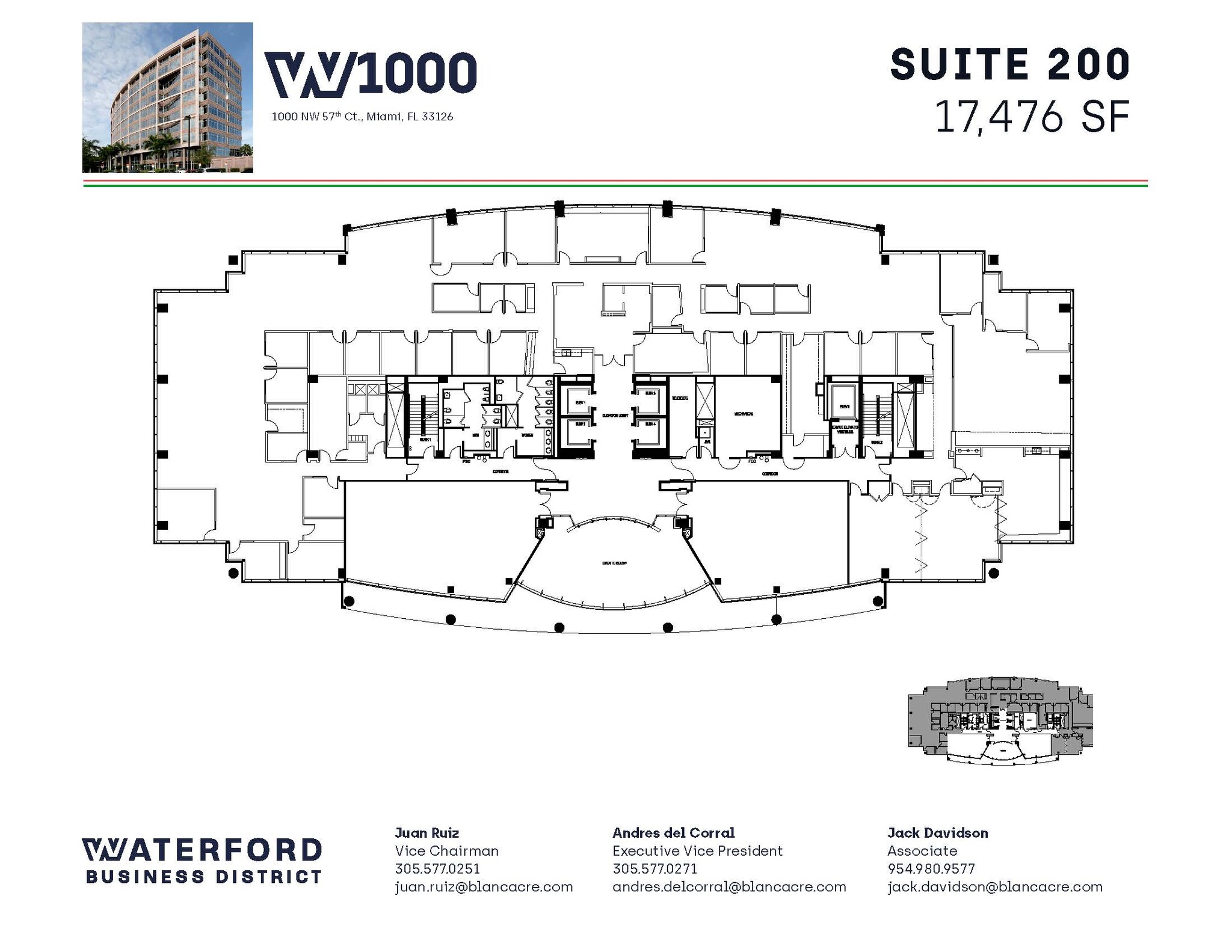 5200 Waterford District Dr, Miami, FL for lease Floor Plan- Image 1 of 1