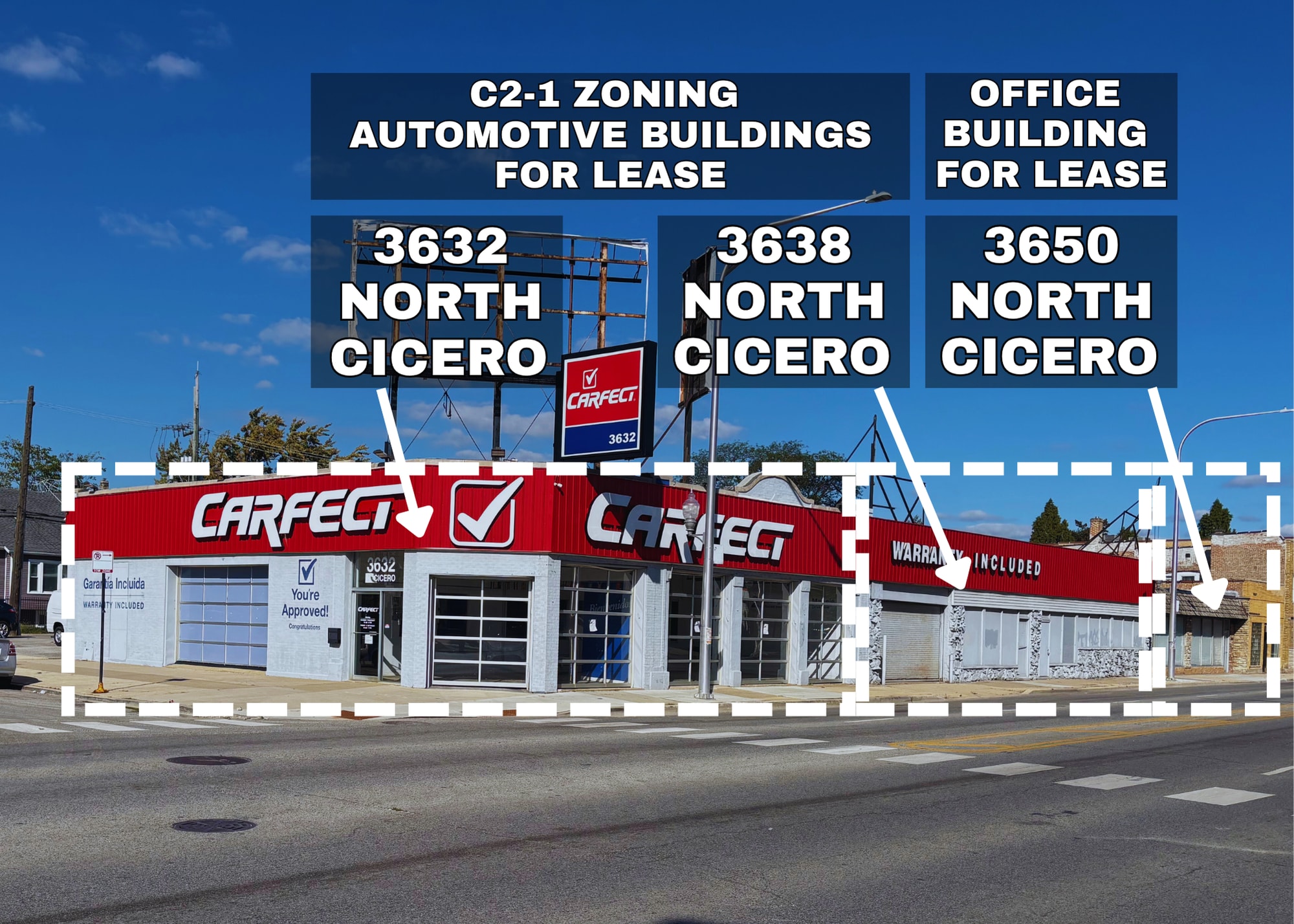 3632 N Cicero Ave, Chicago, IL for lease Building Photo- Image 1 of 5