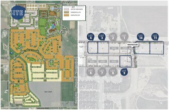 SEC Eagle Rd, Meridian, ID - AERIAL  map view