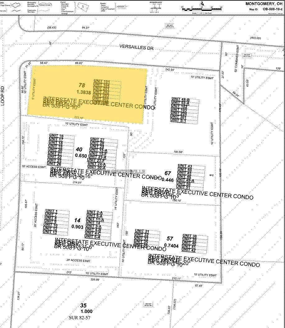 6728 Loop Rd, Centerville, OH for sale Plat Map- Image 1 of 1