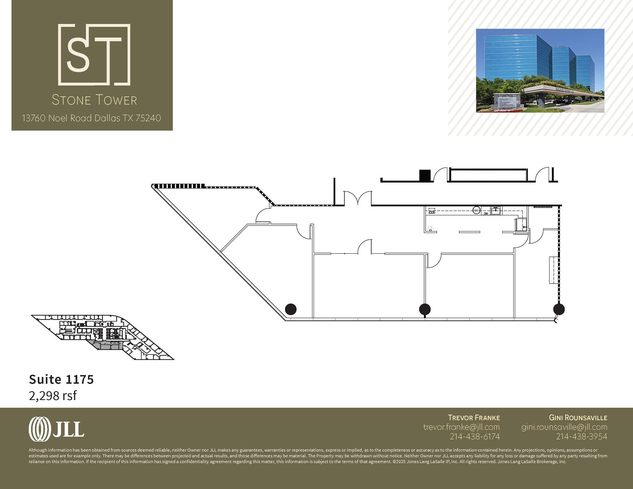 13760 Noel Rd, Dallas, TX for lease Floor Plan- Image 1 of 1