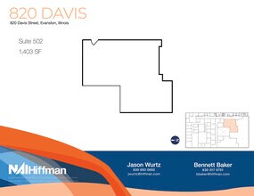 820 Davis St, Evanston, IL for lease Floor Plan- Image 1 of 1