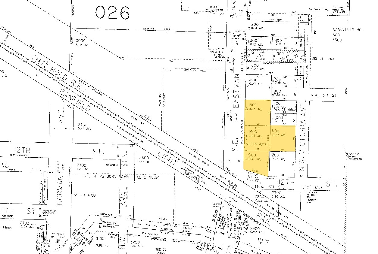 1224 NW Eastman Pky, Gresham, OR for sale Plat Map- Image 1 of 1
