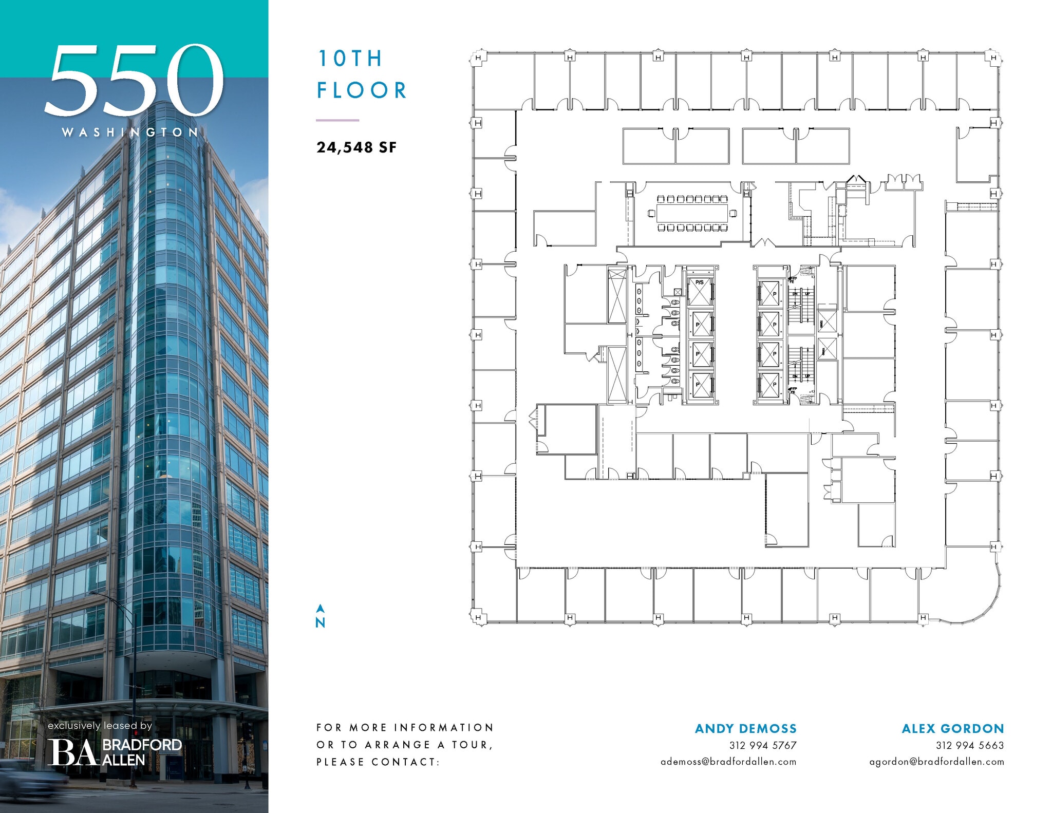 550 W Washington Blvd, Chicago, IL for lease Floor Plan- Image 1 of 4