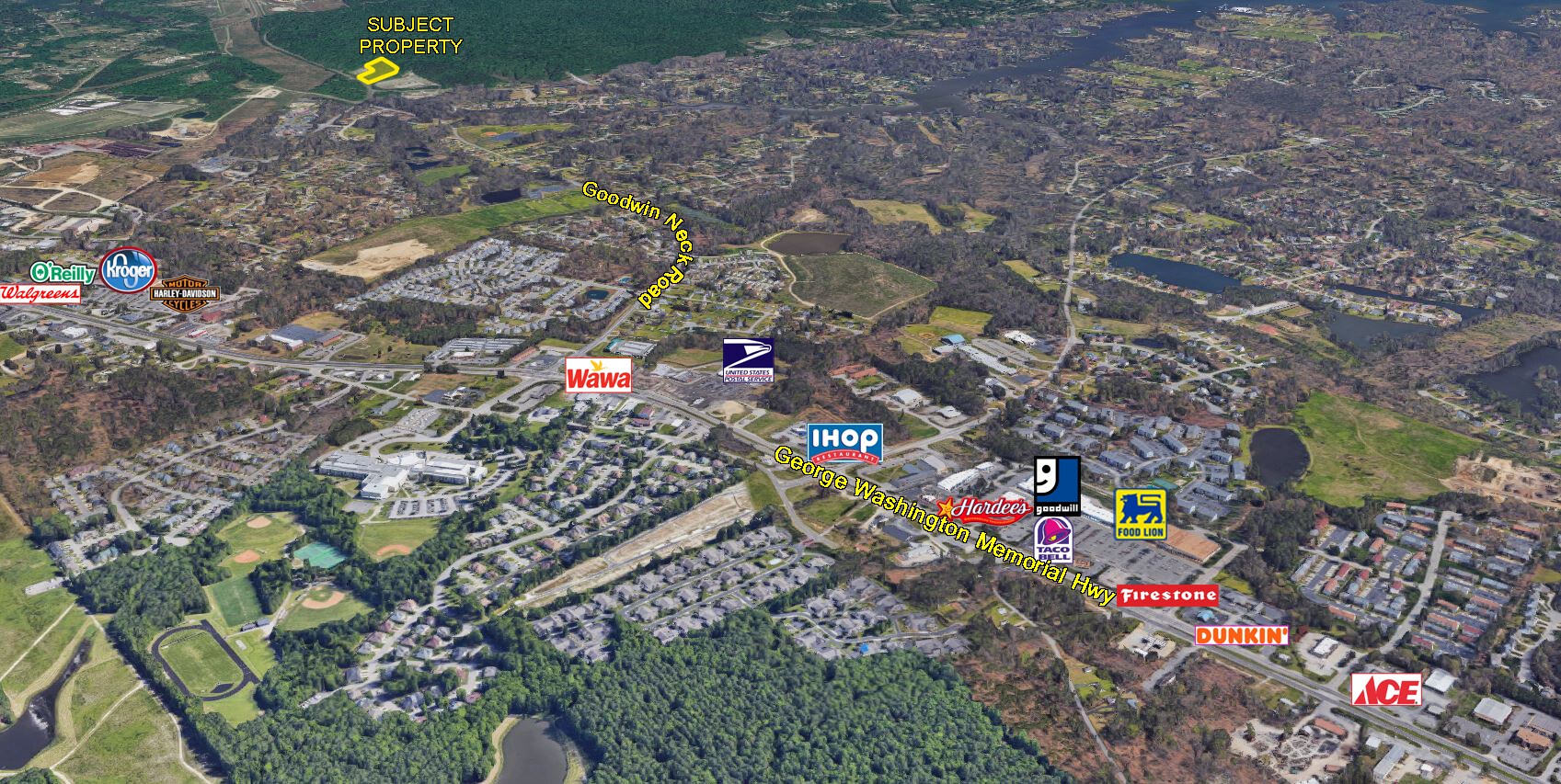 540 Goodwin Neck Rd, Seaford, VA for sale Building Photo- Image 1 of 1