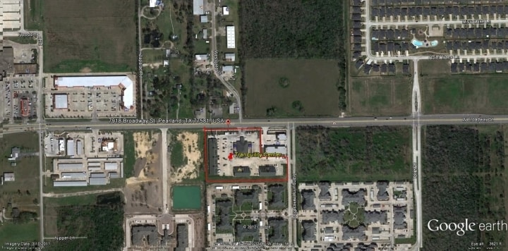 7924 Broadway St, Pearland, TX for lease - Aerial - Image 3 of 4