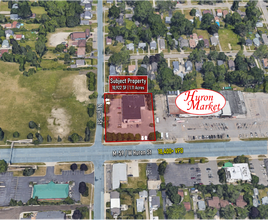 1156 W Huron St, Waterford, MI - aerial  map view