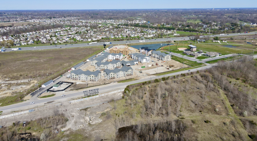 7065 S Indianapolis Rd, Whitestown, IN for sale - Aerial - Image 3 of 6