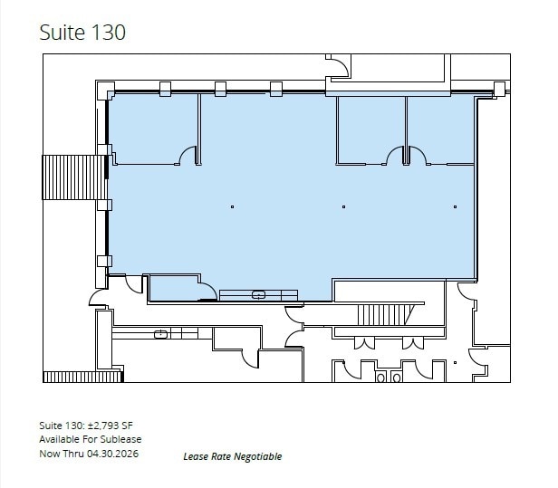 12651 High Bluff Dr, San Diego, CA for lease Floor Plan- Image 1 of 1