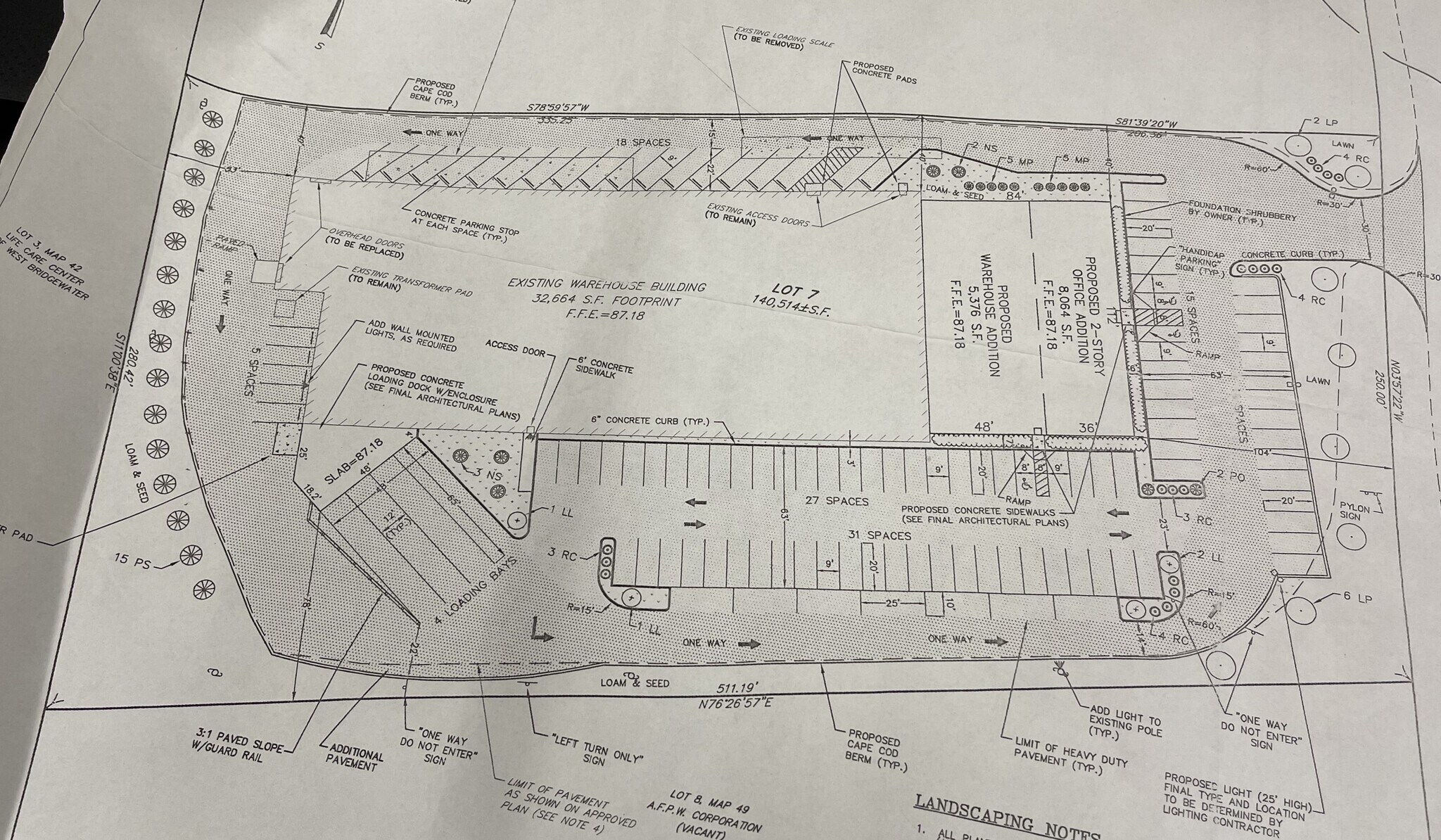 4 Manley St, West Bridgewater, MA for lease Site Plan- Image 1 of 1
