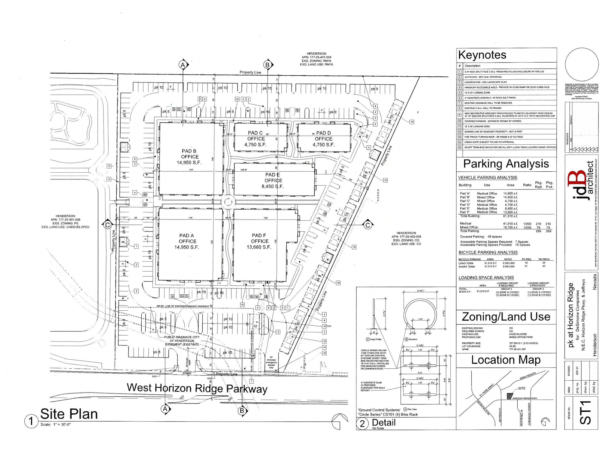 Horizon Ridge Pkwy & Jeffrey, Henderson, NV 89052 - The Park At Horizon ...