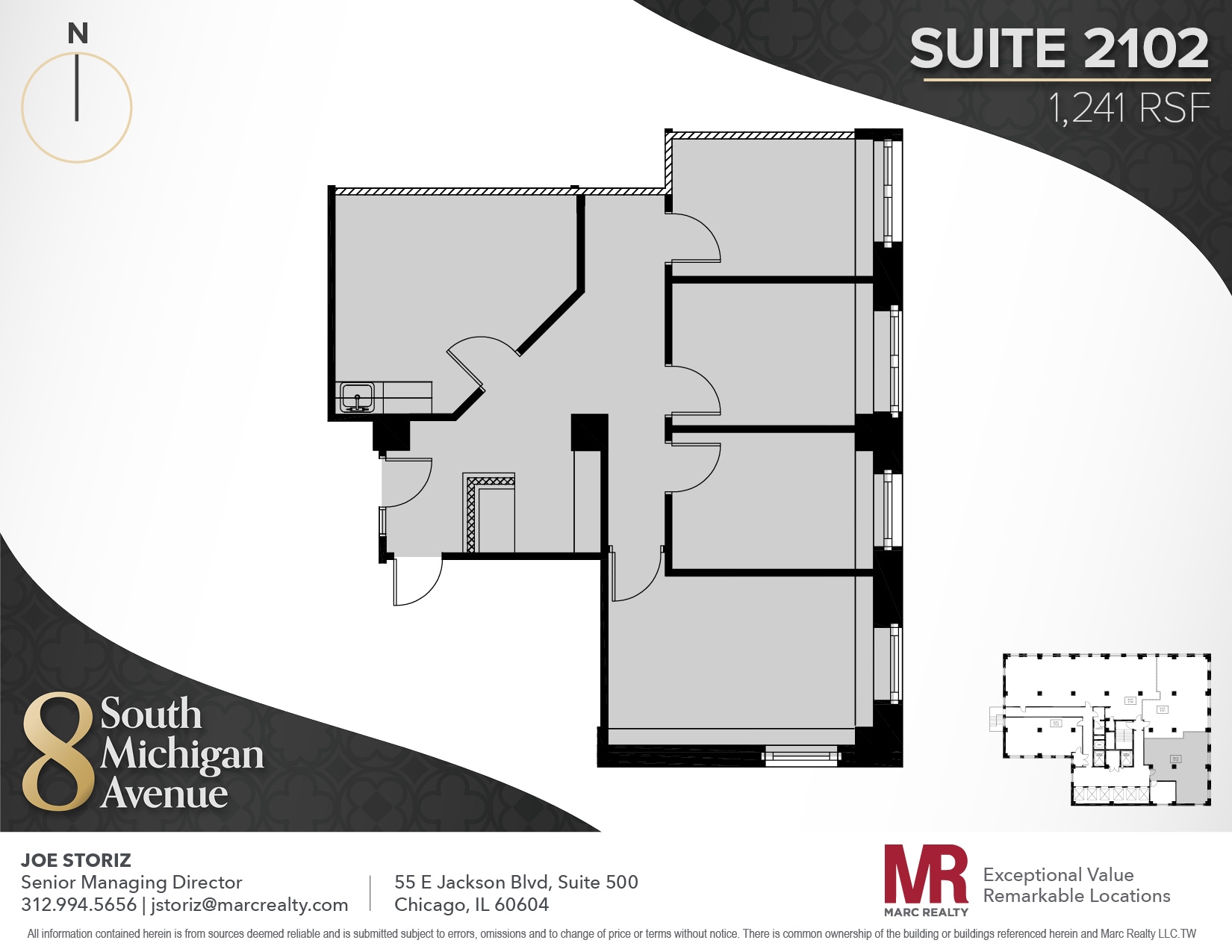 8 S Michigan Ave, Chicago, IL for lease Floor Plan- Image 1 of 1