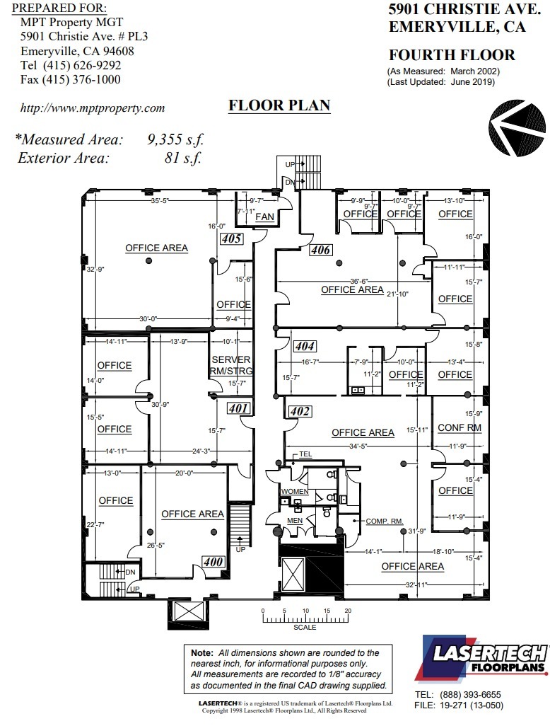 5901 Christie Ave, Emeryville, CA for lease Floor Plan- Image 1 of 1