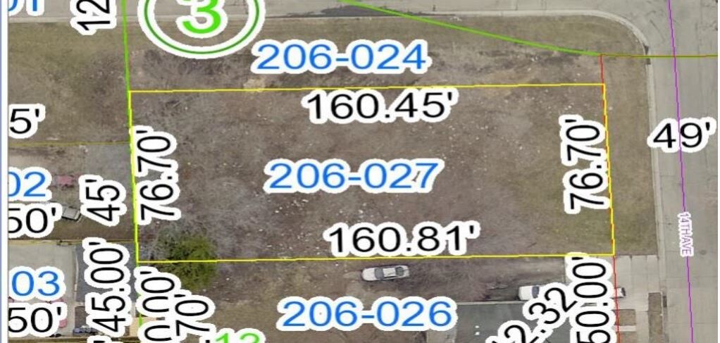 14th Ave, Kenosha, WI for sale Plat Map- Image 1 of 1