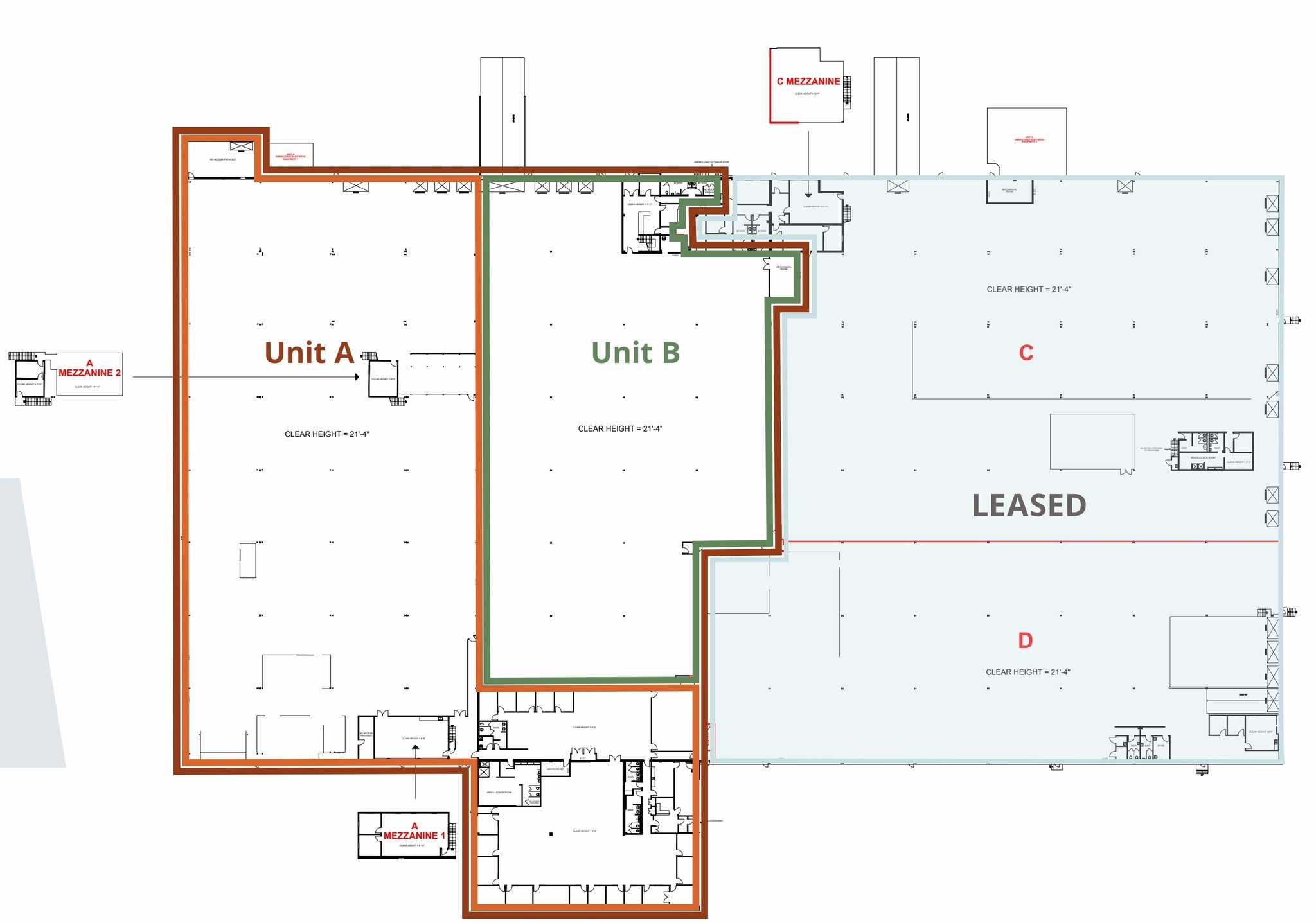 1050 Legresley Way, Burlington, ON for lease Floor Plan- Image 1 of 5