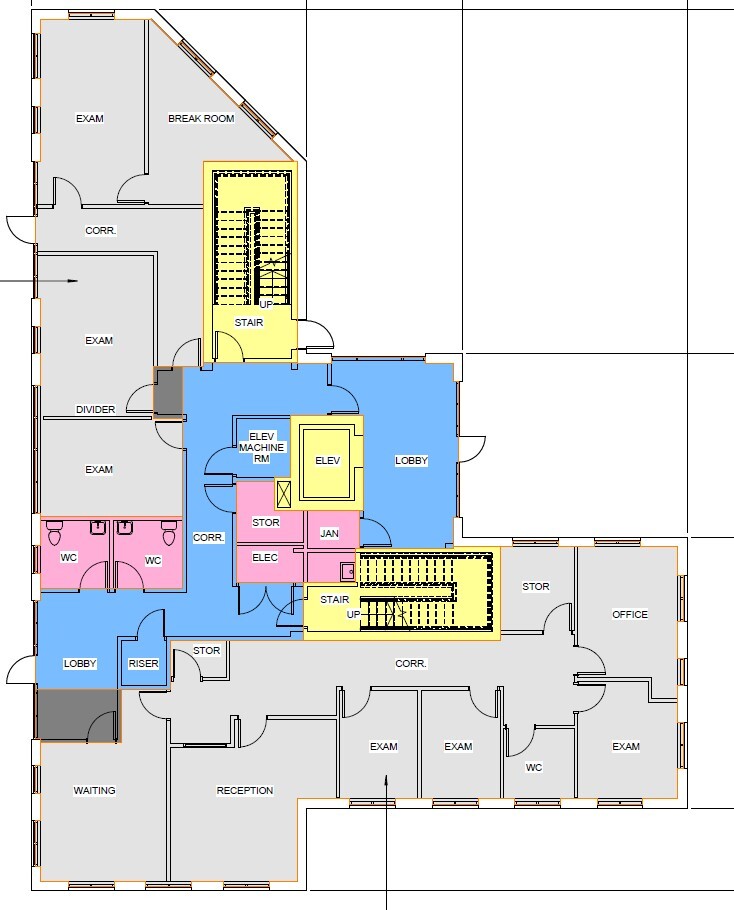 1226 N Shartel Ave, Oklahoma City, OK for lease Floor Plan- Image 1 of 1