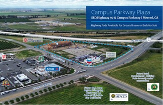 More details for SEQ Hwy 99 and Campus Pky, Merced, CA - Retail for Lease