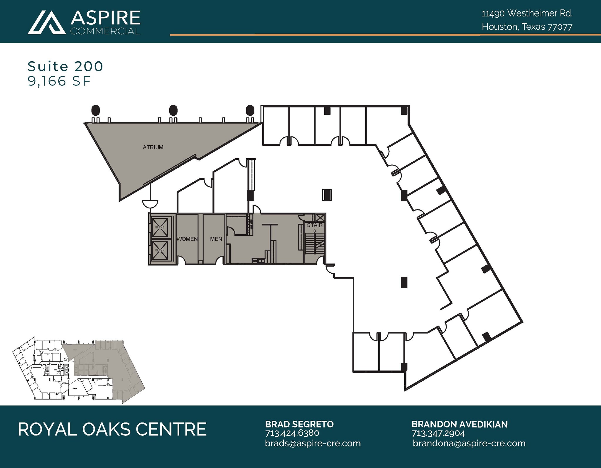 11490 Westheimer Rd, Houston, TX for lease Floor Plan- Image 1 of 2