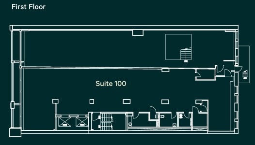 1184 Rue Sainte-Catherine O, Montréal, QC for lease Floor Plan- Image 1 of 1
