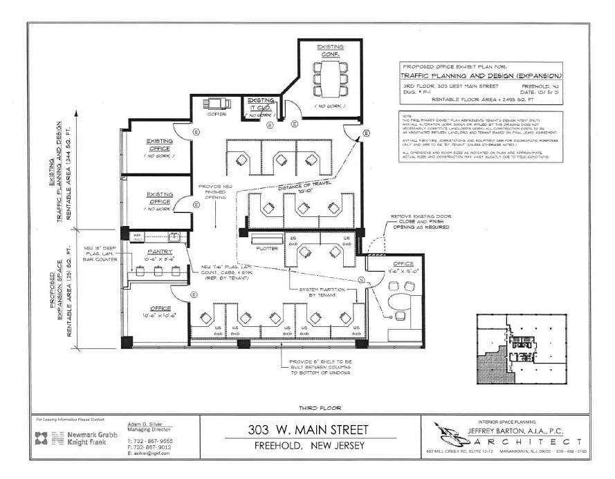 303 W Main St, Freehold, NJ for lease Floor Plan- Image 1 of 1