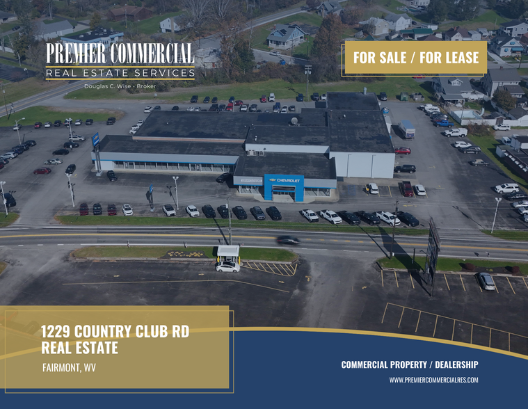 1229 Country Club Mnr, Fairmont, WV for lease - Building Photo - Image 1 of 19